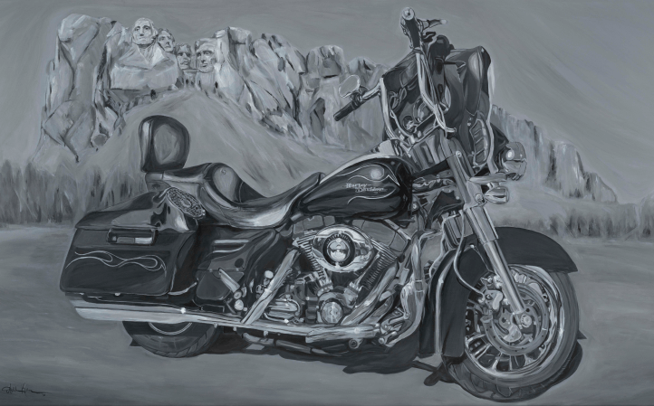 motorcycle painting